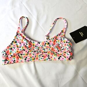 Art Class Girls Size 8 Floral‎ Swim Top